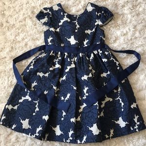 Navy and white Bonnie jean dress